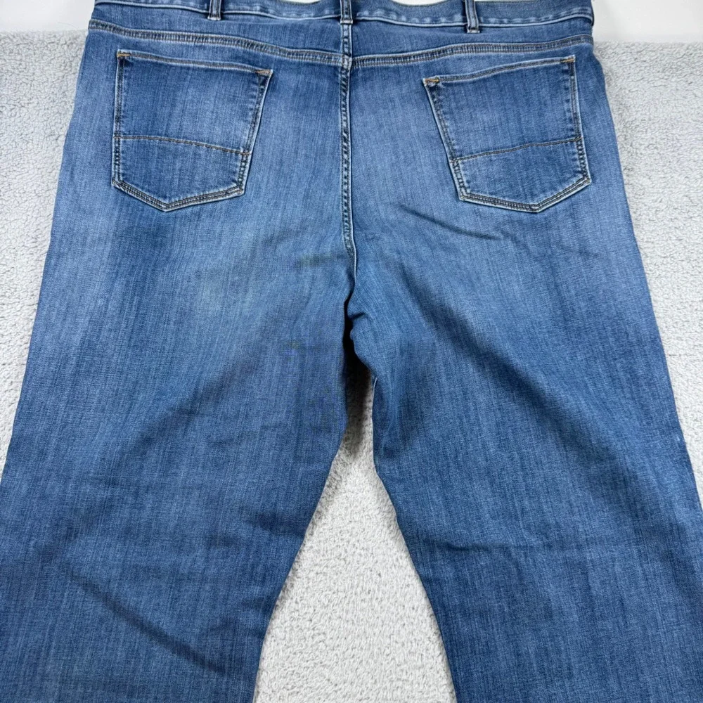 Banana Republic Traveler Slim Fit‎ Mens Jeans Blue Wash Size 42x35 Stretch Denim